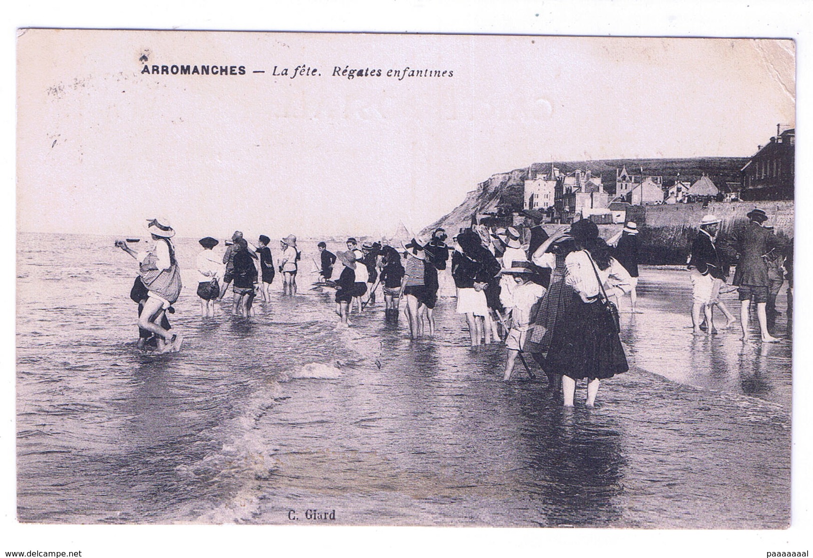 ARROMANCHES  LA FETE REGATES ENFANTINES - Arromanches