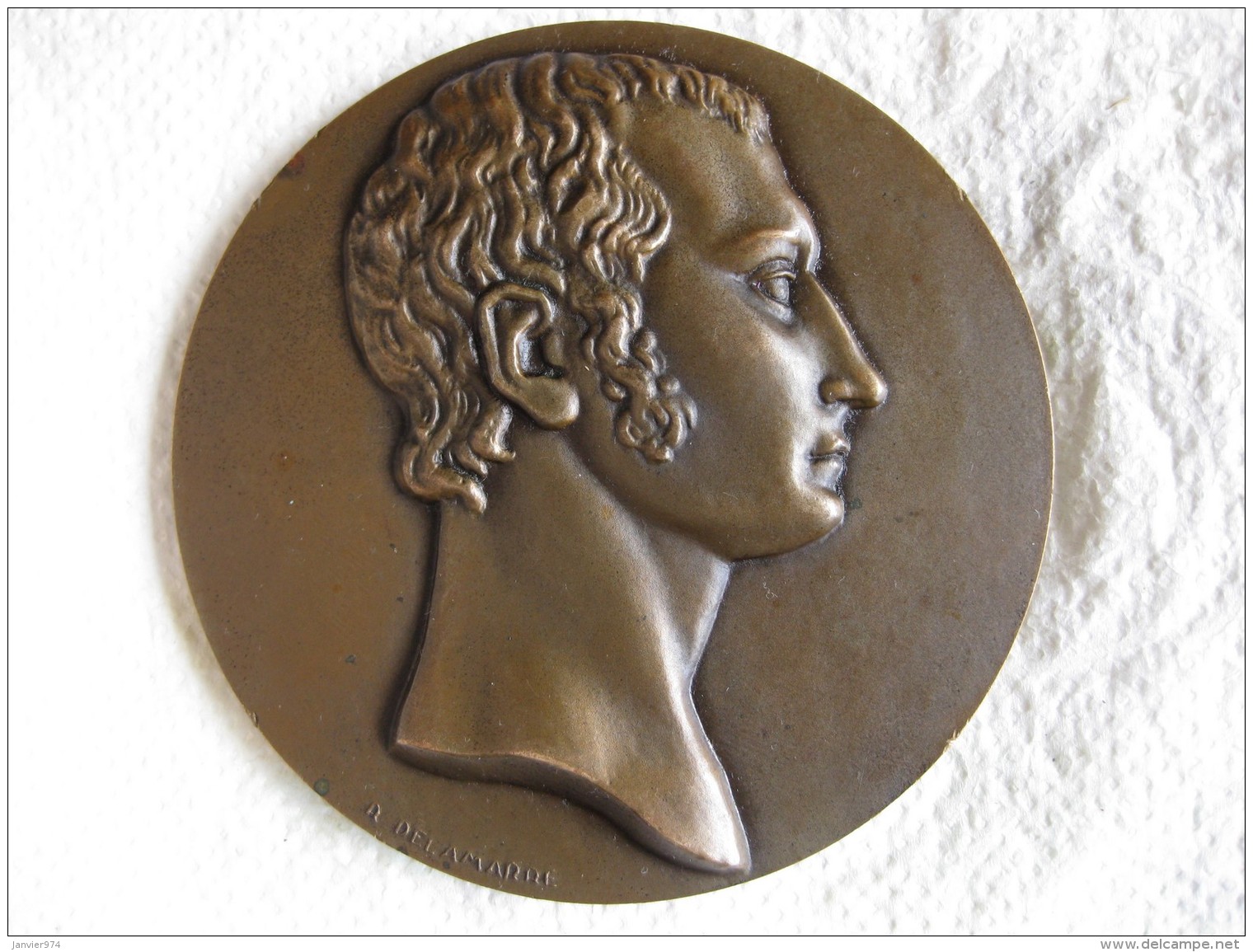 Médaille Xavier Bichat Prix Attribué Docteurs Bonnot Et Fournier 1965 Paris Par Delamarre - Autres & Non Classés