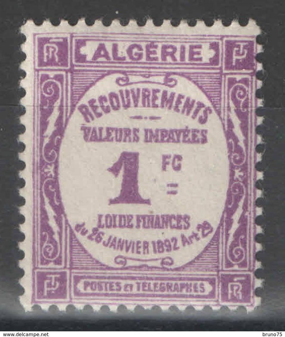 Algérie - YT Taxe 19 * - Timbres-taxe