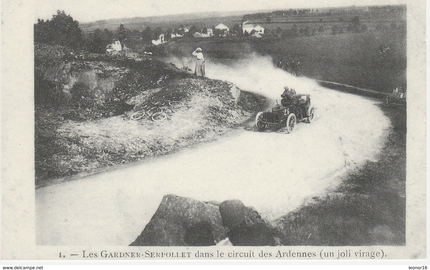 ARDENNES  -  LES GARDNER - SERPOLLET (N°26)  Dans LE CIRCUIT AUTOMOBILE DES ARDENNES -  Edit : ?  N°1 - Nord-Pas-de-Calais