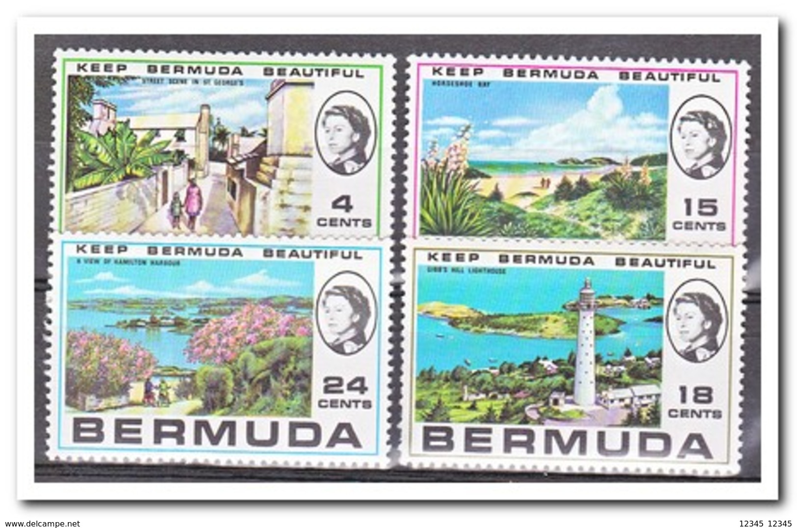 Bermuda 1971, Postfris MNH, Nature, Lighthouse ( See Scan Last Stamp ) - Bermuda
