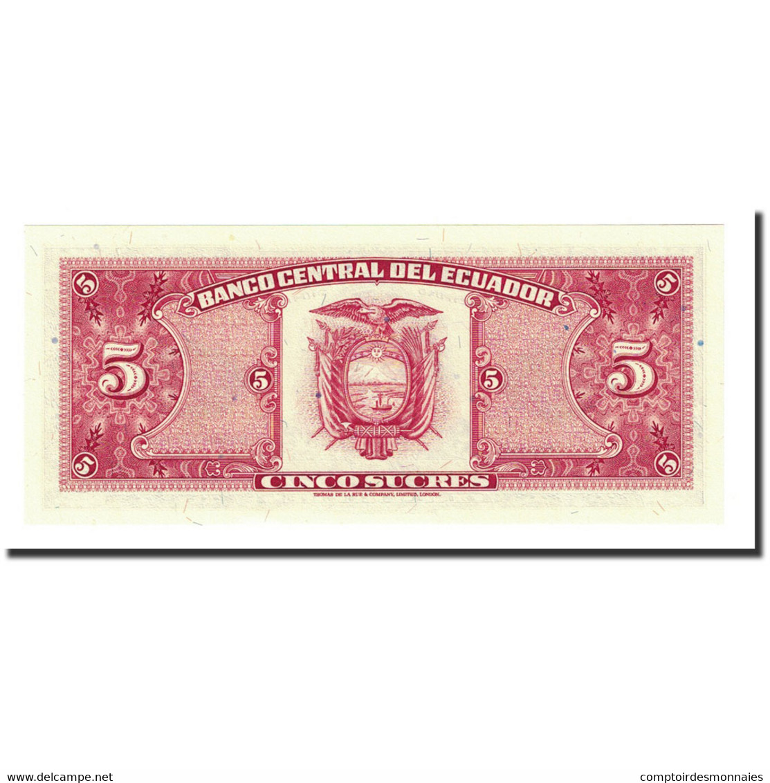 Billet, Équateur, 5 Sucres, 1988-11-22, KM:120A, NEUF - Equateur