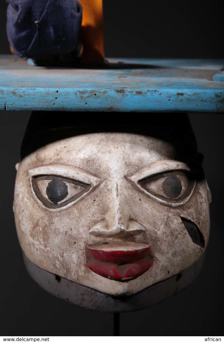 Art Africain Masque Guélédé Yoruba - Art Africain