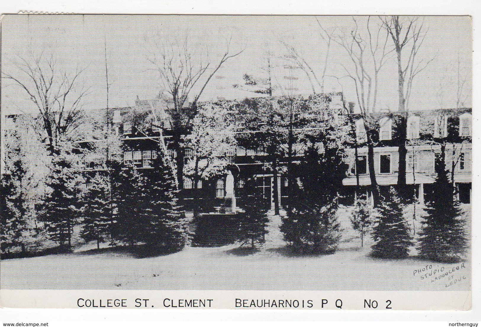 BEAUHARNOIS, Quebec, Canada. College St. Clement, 1978 Postcard - Other & Unclassified