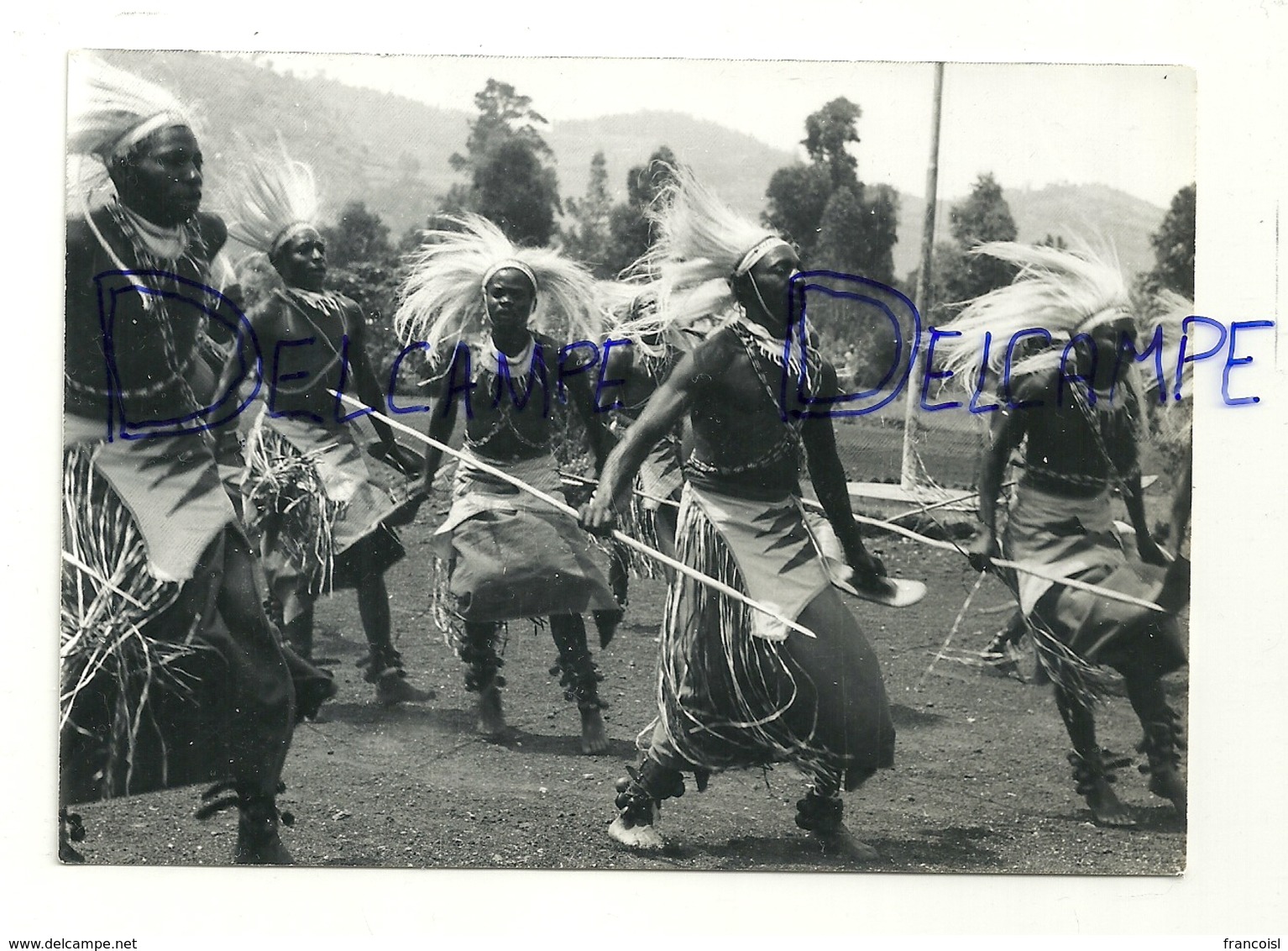 Rwanda.Danseurs Intore. Gisenyi - Ruanda-Burundi