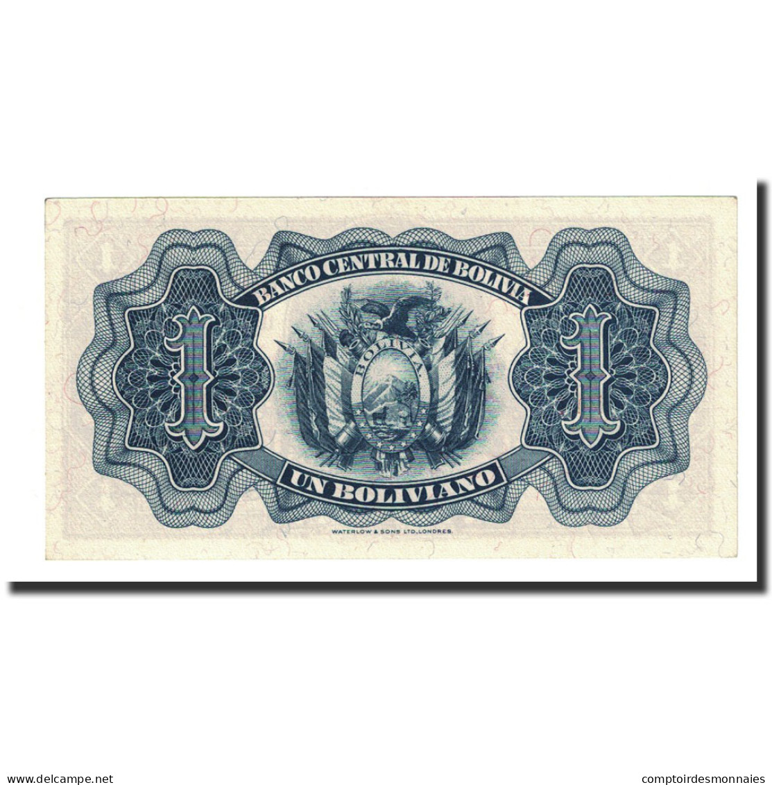 Billet, Bolivie, 1 Boliviano, L.1928, KM:128b, NEUF - Bolivie