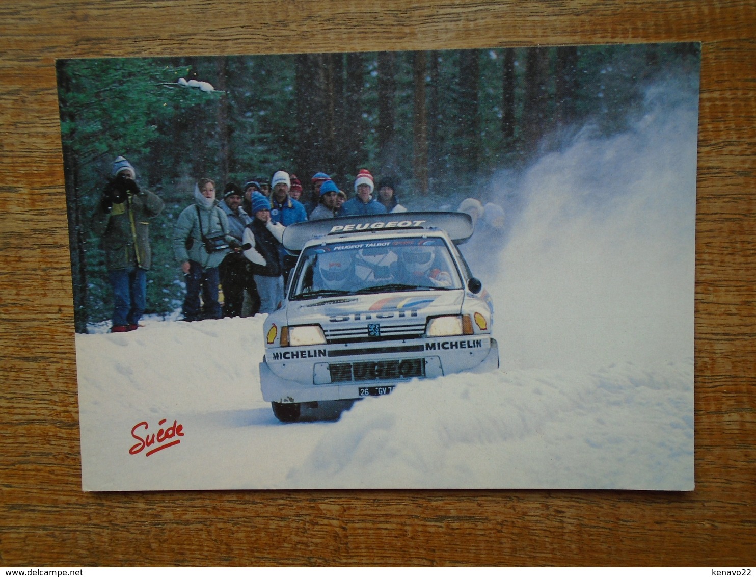 Suède , 1 , 205 Turbo 16 , J. Kankkunen / J. Piironen - Rallyes