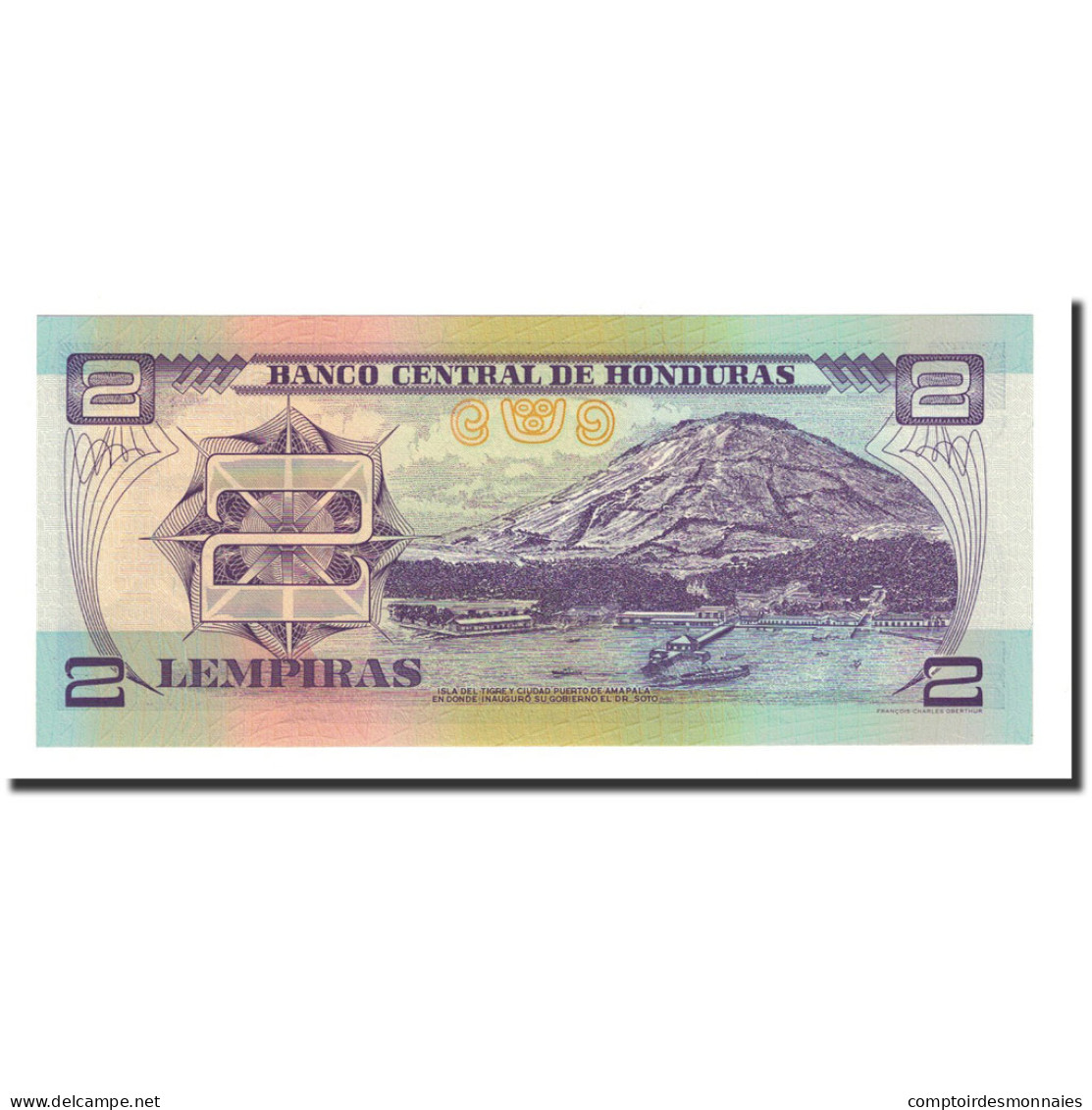 Billet, Honduras, 2 Lempiras, 2006-07-13, KM:90, NEUF - Honduras