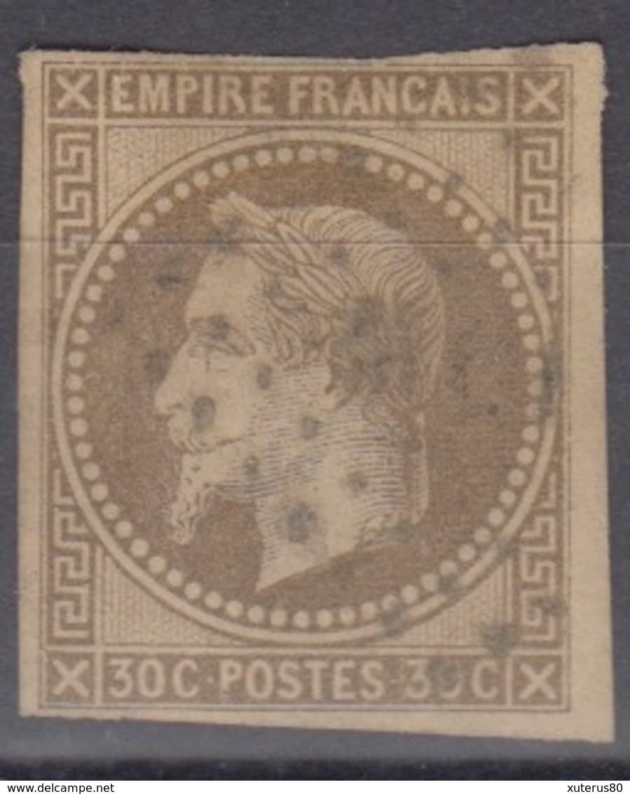 #129# COLONIES GENERALES N° 9 Oblitéré Losange MQE (Martinique) - Napoléon III