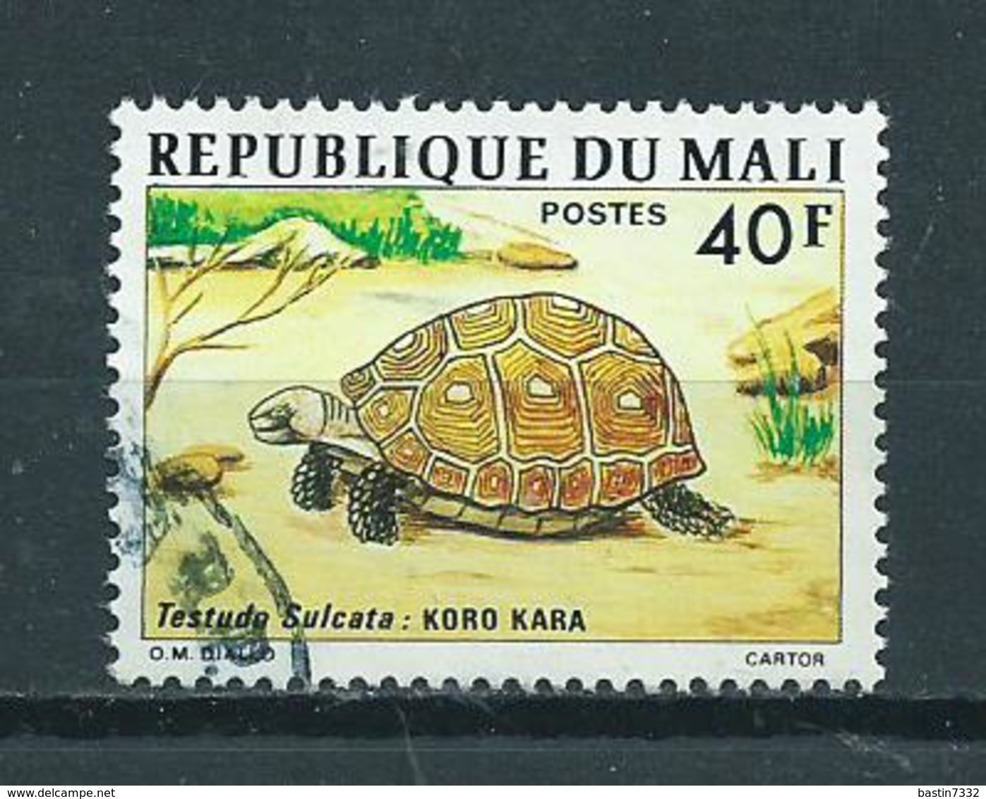 Mali Turtle,schildpad Used/gebruikt/oblitere - Mali (1959-...)