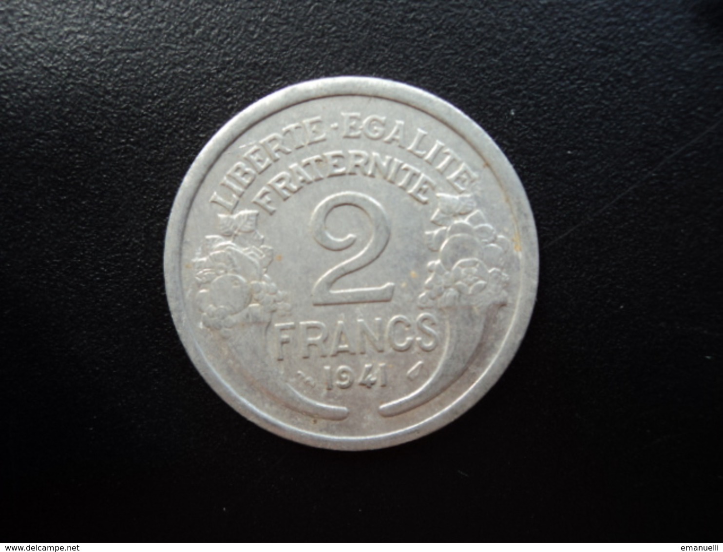 FRANCE : 2 FRANCS  1941   F.269.2 /G.538 /  KM 886a.1   SUP - 2 Francs