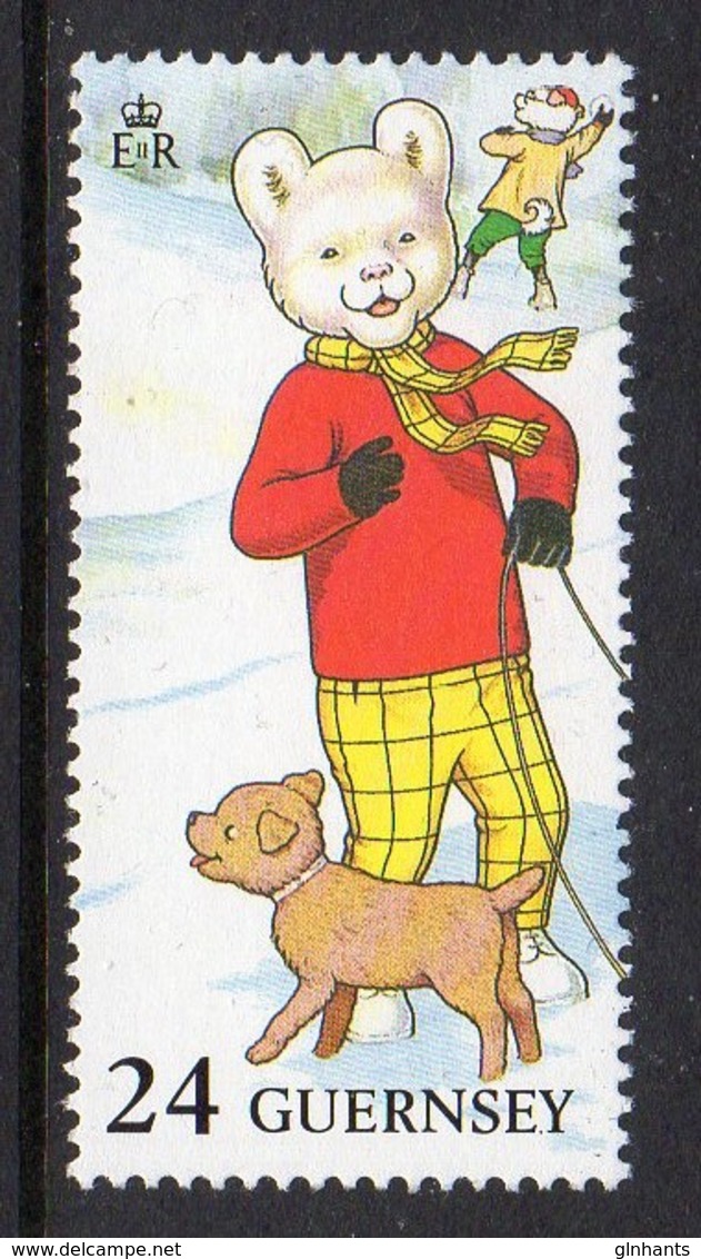 GUERNSEY - 1993 RUPERT BEAR 24p STAMP SG 605 FINE MNH ** - Fairy Tales, Popular Stories & Legends