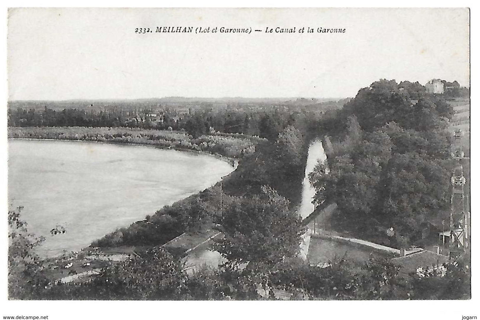47 - MEILHAN - Le Canal Et La Garonne       N - Meilhan Sur Garonne