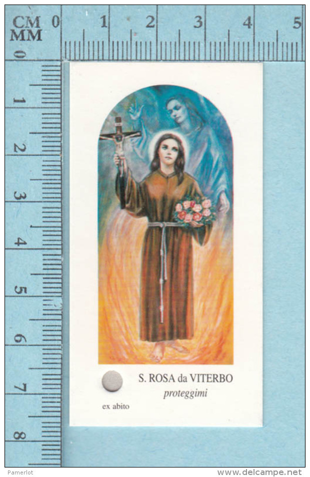 Relique Reliquia - S. Rosa Da Viterbo Proteggimi + Preghiera - Religion & Esotericism