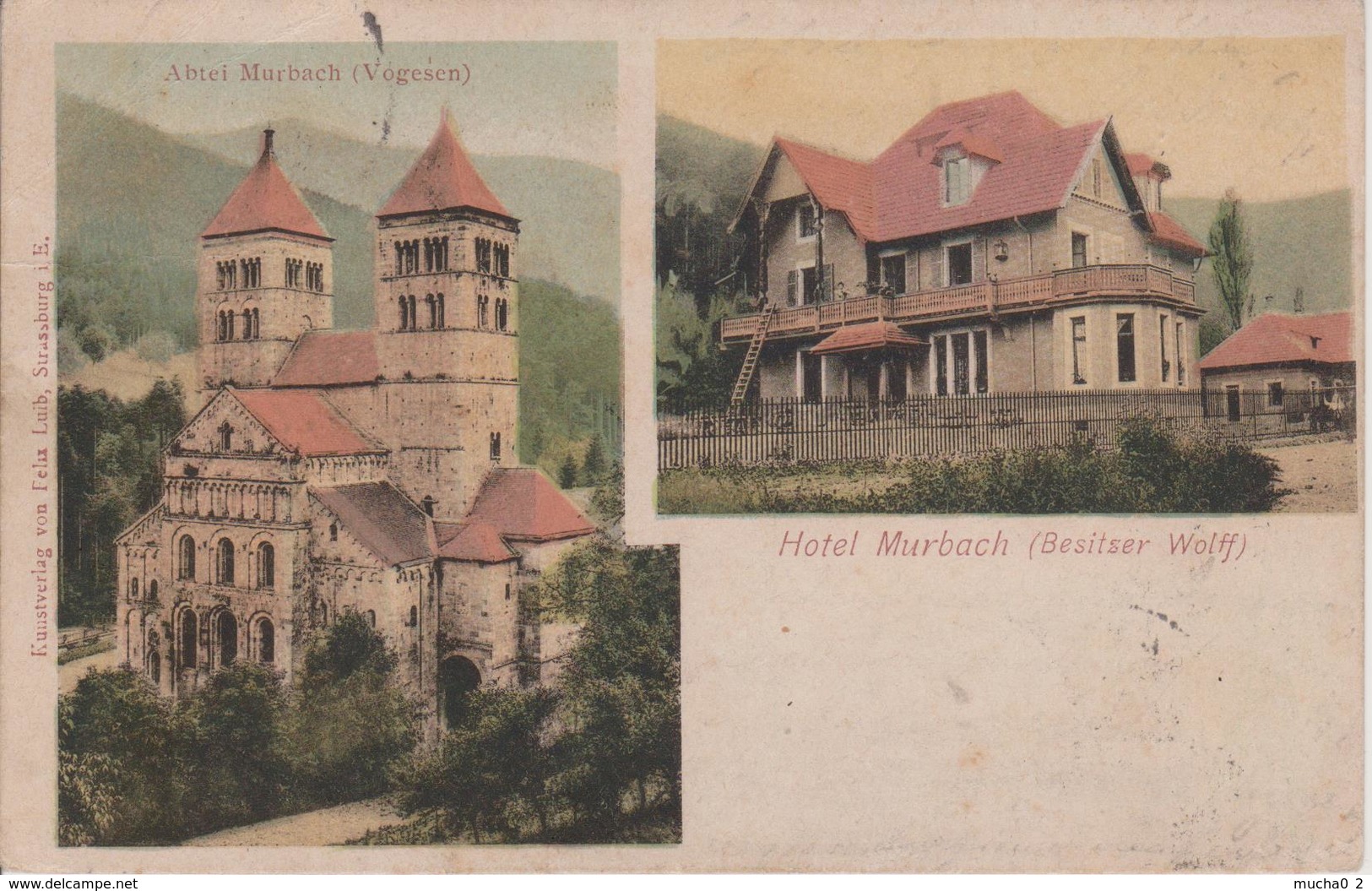 68 - MURBACH - 2 VUES - HOTEL - Murbach