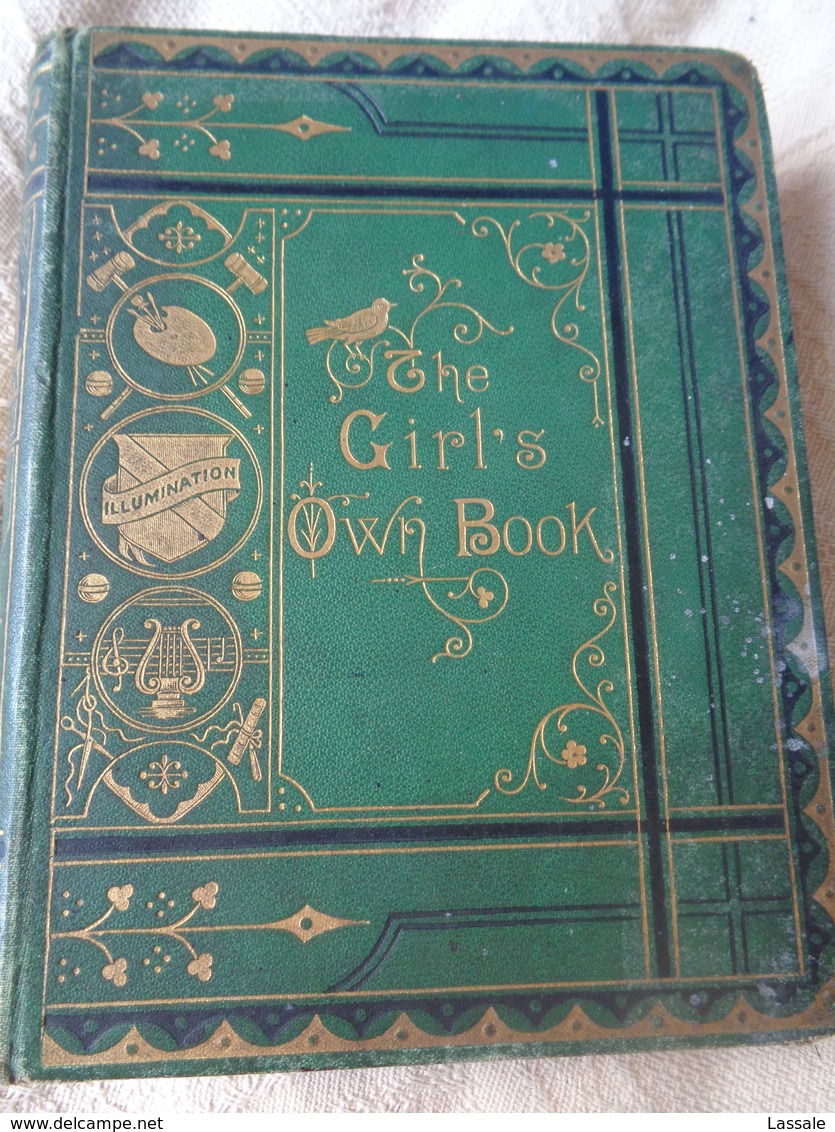 The Girl's Own Book - Laura Valentine - Jewry - Child - 1873 - Loisirs Créatifs