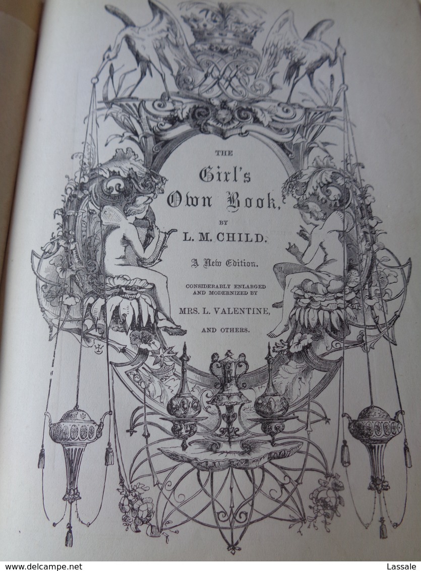 The Girl's Own Book - Laura Valentine - Jewry - Child - 1873 - Loisirs Créatifs