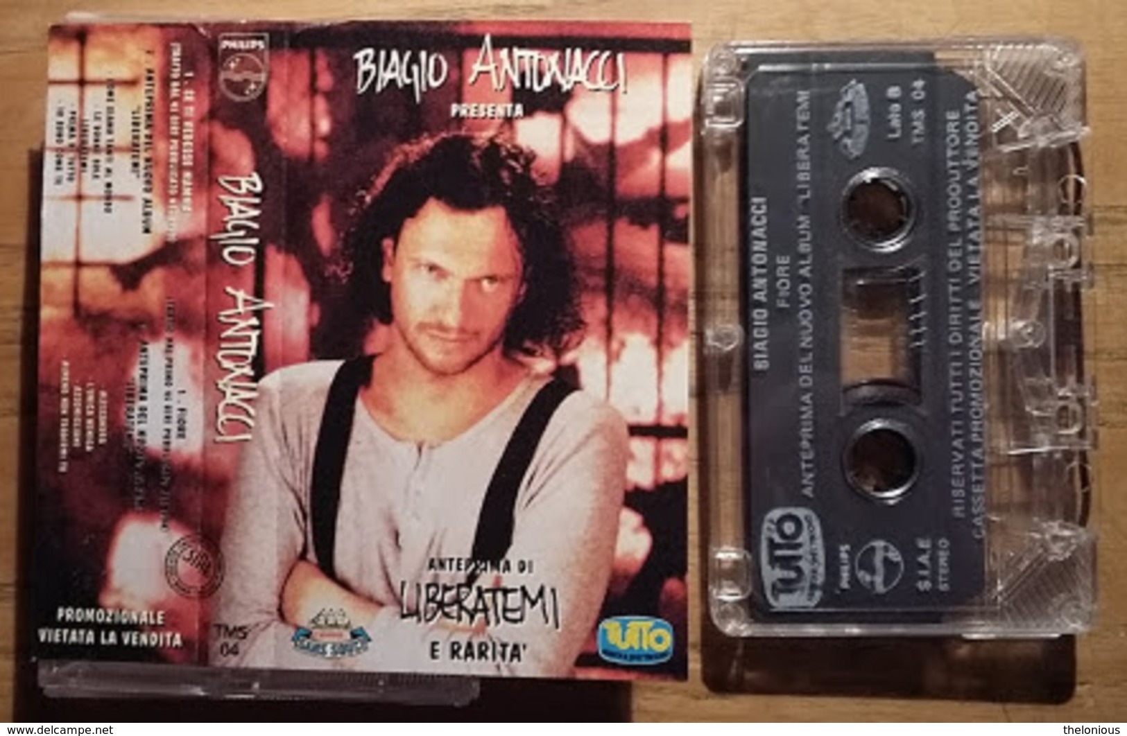 # MC / Audiocassetta: Biagio Antonacci - Philips TMS 04 - Cassette