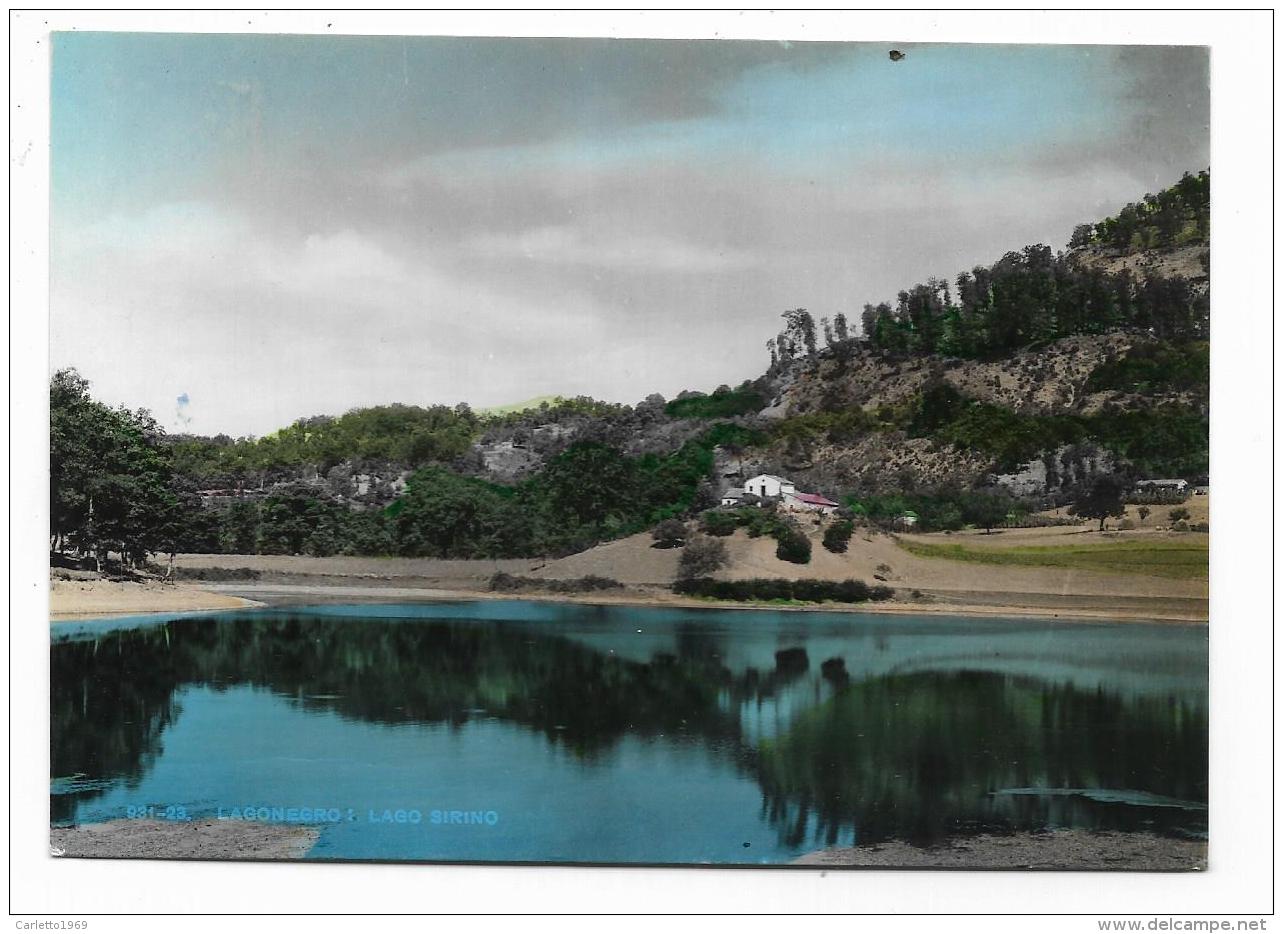 LAGONEGRO - LAGO SIRINO  - VIAGGIATA FG - Potenza