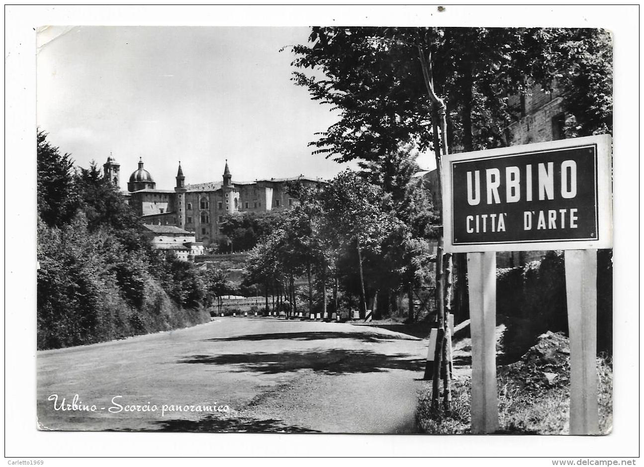 URBINO - SCORCIO PANORAMICO -  VIAGGIATA FG - Urbino