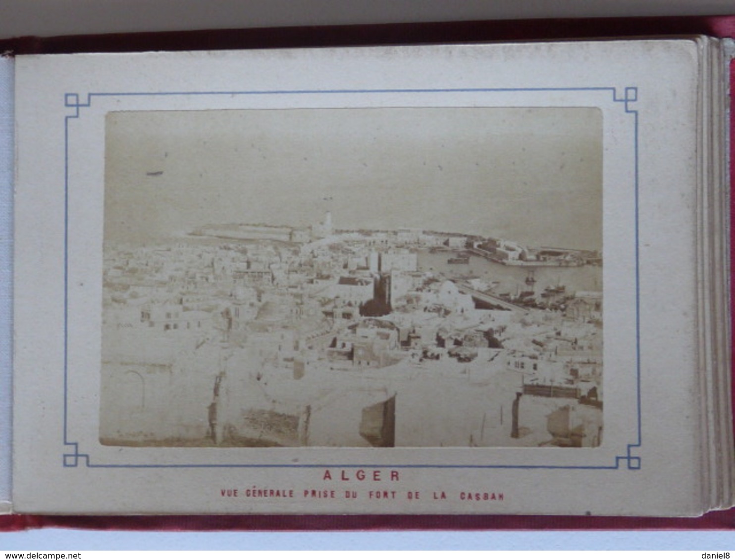 Souvenir D'Alger RARISSIME  Carnet .de 12 Photos Anciennes J. GEISER Photographe Rue BAB -AZOUN 7 13 Scans - Algiers