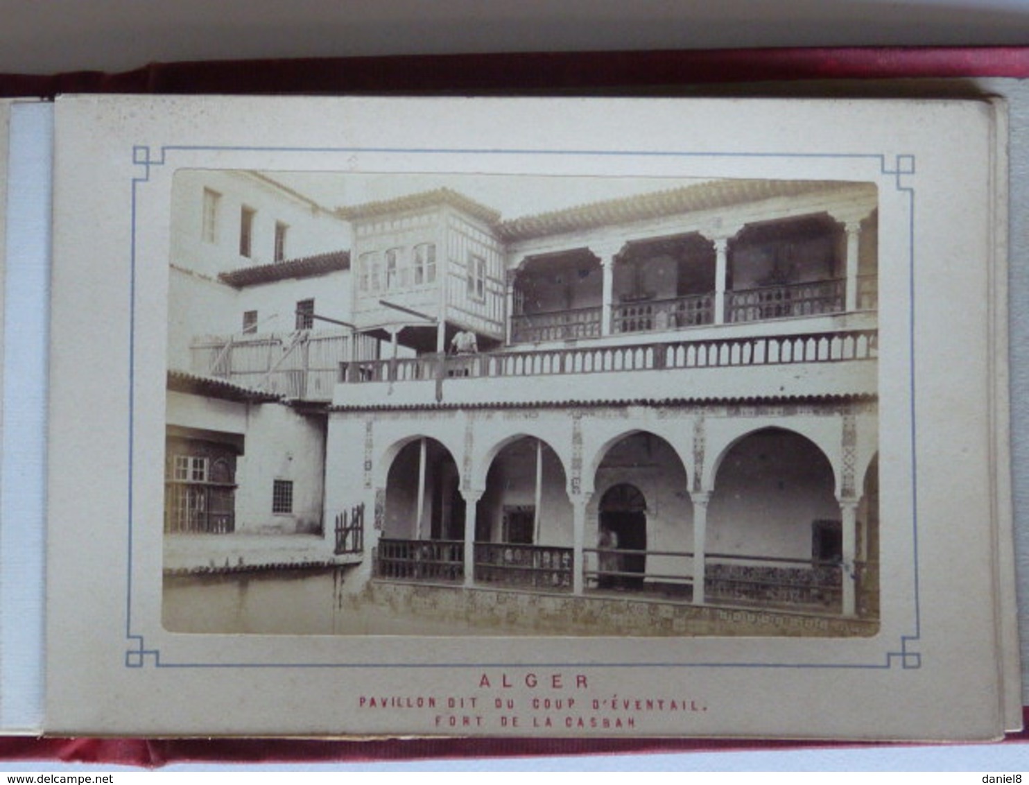 Souvenir d'Alger RARISSIME  carnet .de 12 photos anciennes J. GEISER Photographe rue BAB -AZOUN 7 13 Scans