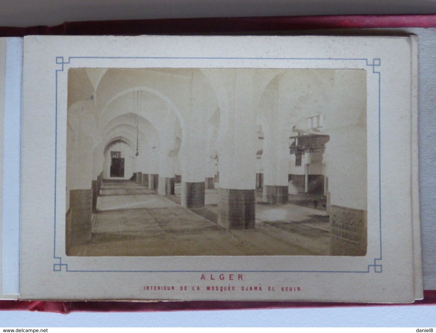 Souvenir d'Alger RARISSIME  carnet .de 12 photos anciennes J. GEISER Photographe rue BAB -AZOUN 7 13 Scans