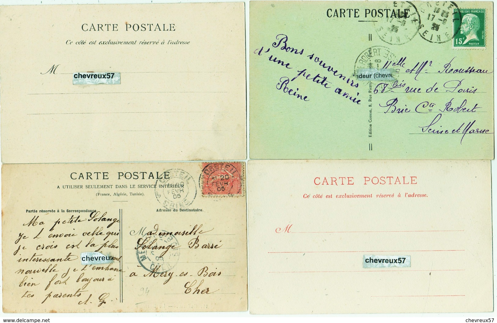 LOT 6 - VILLES ET VILLAGES DE FRANCE - 30 CPA - St-Pierre-Banlieue-Chemins de fer-Divers