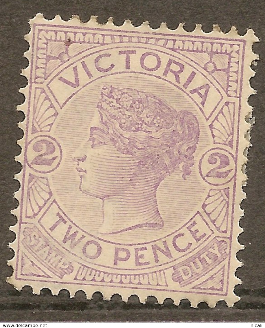 VICTORIA 1886 2d Pale Lilac QV SG 314 HM #AKZ217 - Nuevos