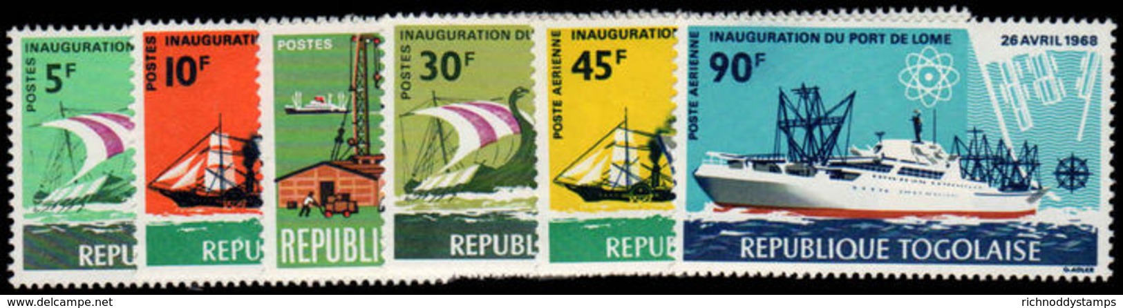 Togo 1968 Ships Unmounted Mint. - Togo (1960-...)
