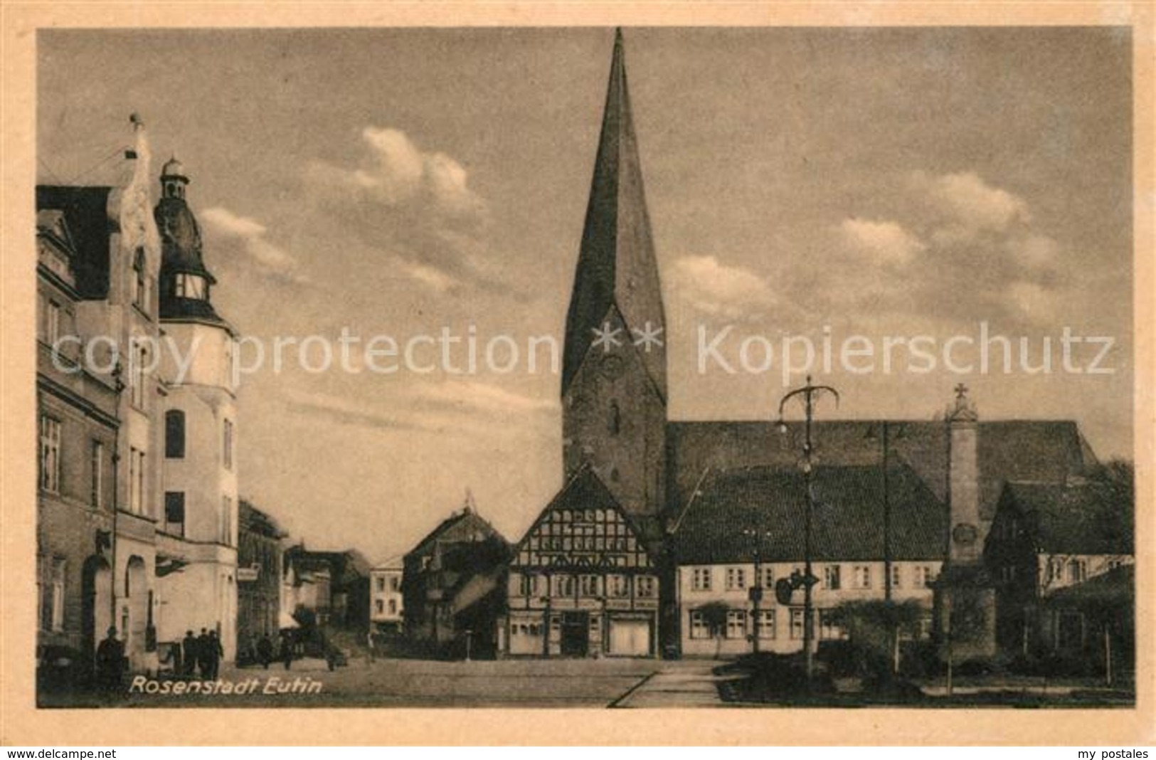 43150967 Eutin Teilansicht Kirche Eutin - Eutin