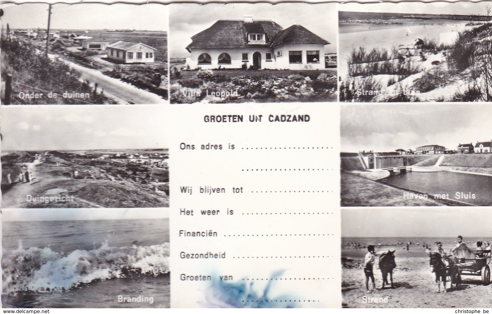 Cadzand, Groeten Uit Cadzand (pk45790) - Cadzand