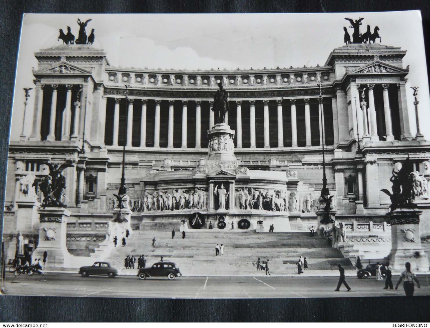 8 ANCIENT BEAUTIFULS POSTCARDS OF ROME..1959-61-63-63-63-64-64-69 ..//..8 BELLE CARTOLINE VIAGGIATE DI ROMA - Collections & Lots