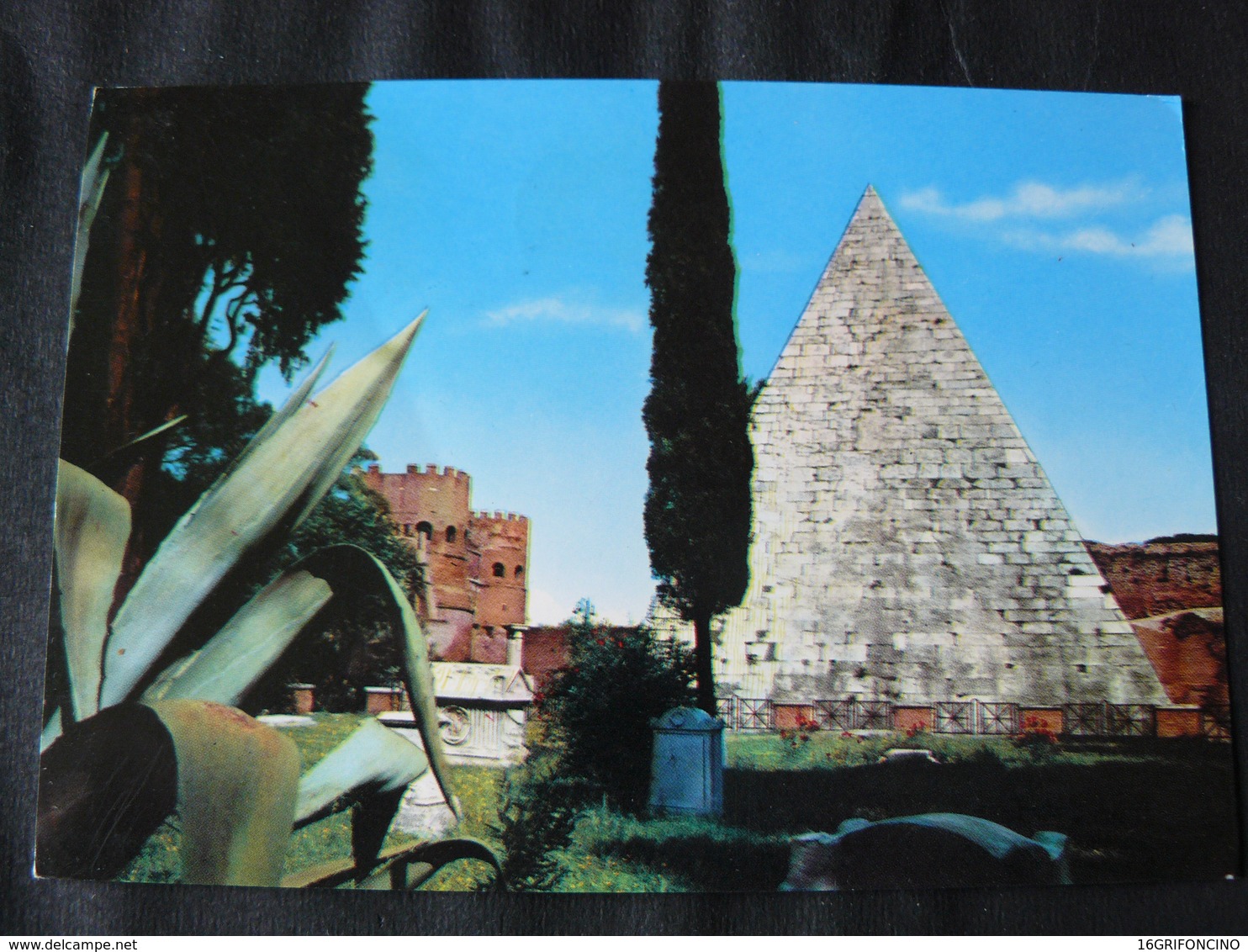 8 ANCIENT BEAUTIFULS POSTCARDS OF ROME..1959-61-63-63-63-64-64-69 ..//..8 BELLE CARTOLINE VIAGGIATE DI ROMA - Verzamelingen