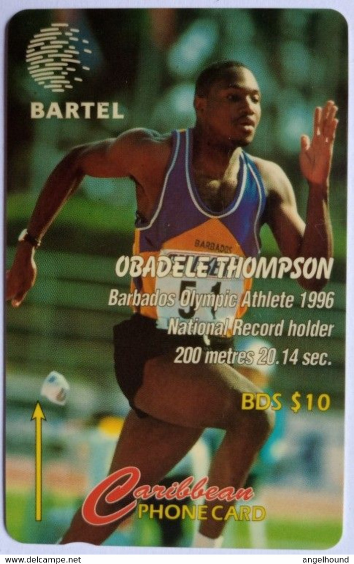 Barbados 125CBDB B$10  "Obadele Thompson " - Barbades