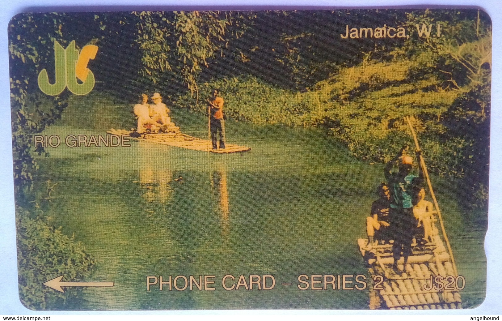 5JAME Rio Grande J$20 - Jamaïque