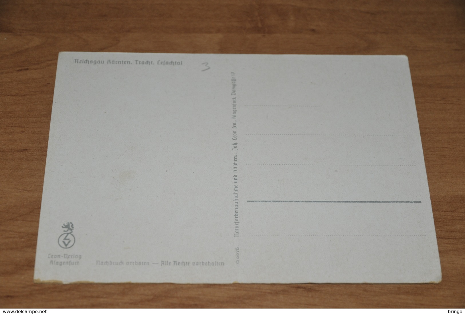 2357- Reichsgau Kärnten, Tracht, Lesachtal - Lesachtal