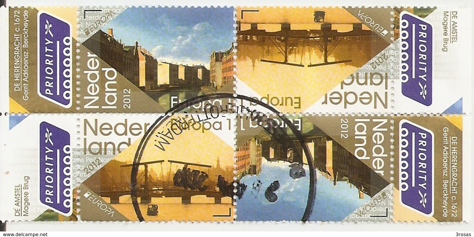 Pays-Bas Netherlands 2012 Europa Block Obl - Used Stamps