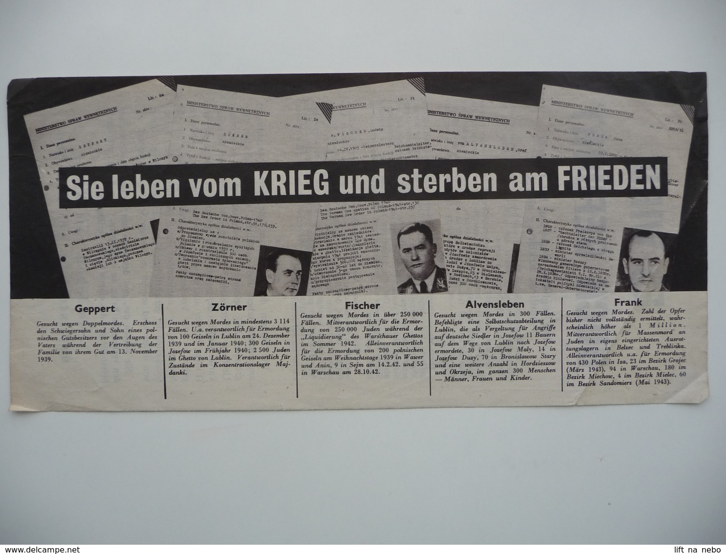 WWII WW2 Tract Flugblatt Propaganda Leaflet In German, PWE G Series/1943, Code G.70, ES WIRD BUCH GEFÜHRT - Non Classés