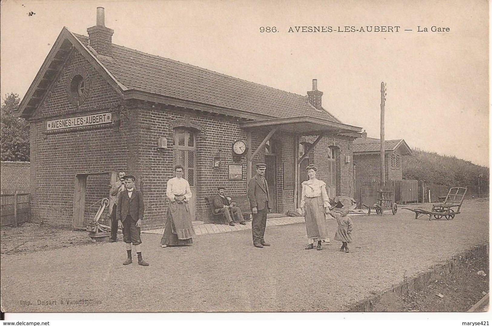 AVESNES LES AUBERT LA GARE - Autres & Non Classés