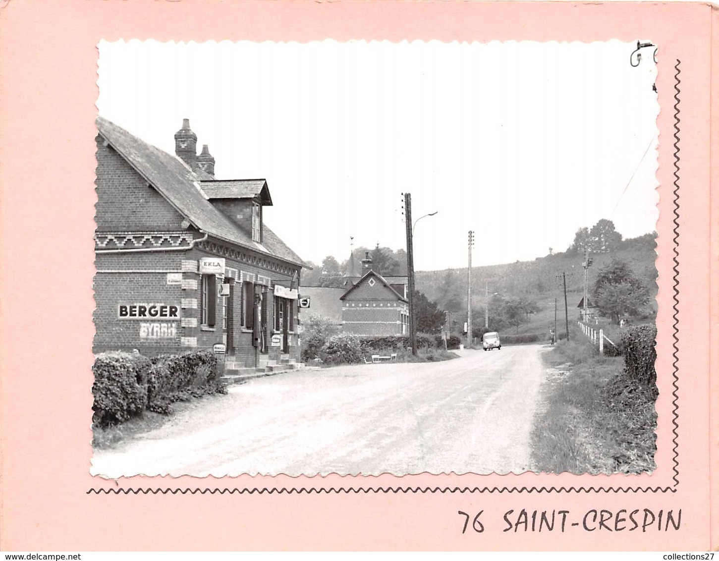 76-SAINT-CREPIN- PHOTO DU VILLAGE - Autres & Non Classés