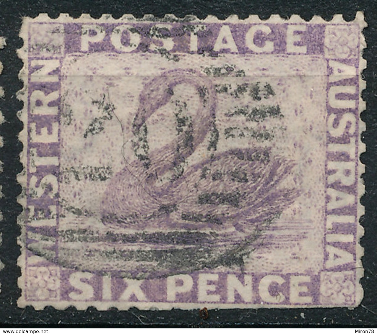 Stamp Australia 6p Used Lot11 - Used Stamps