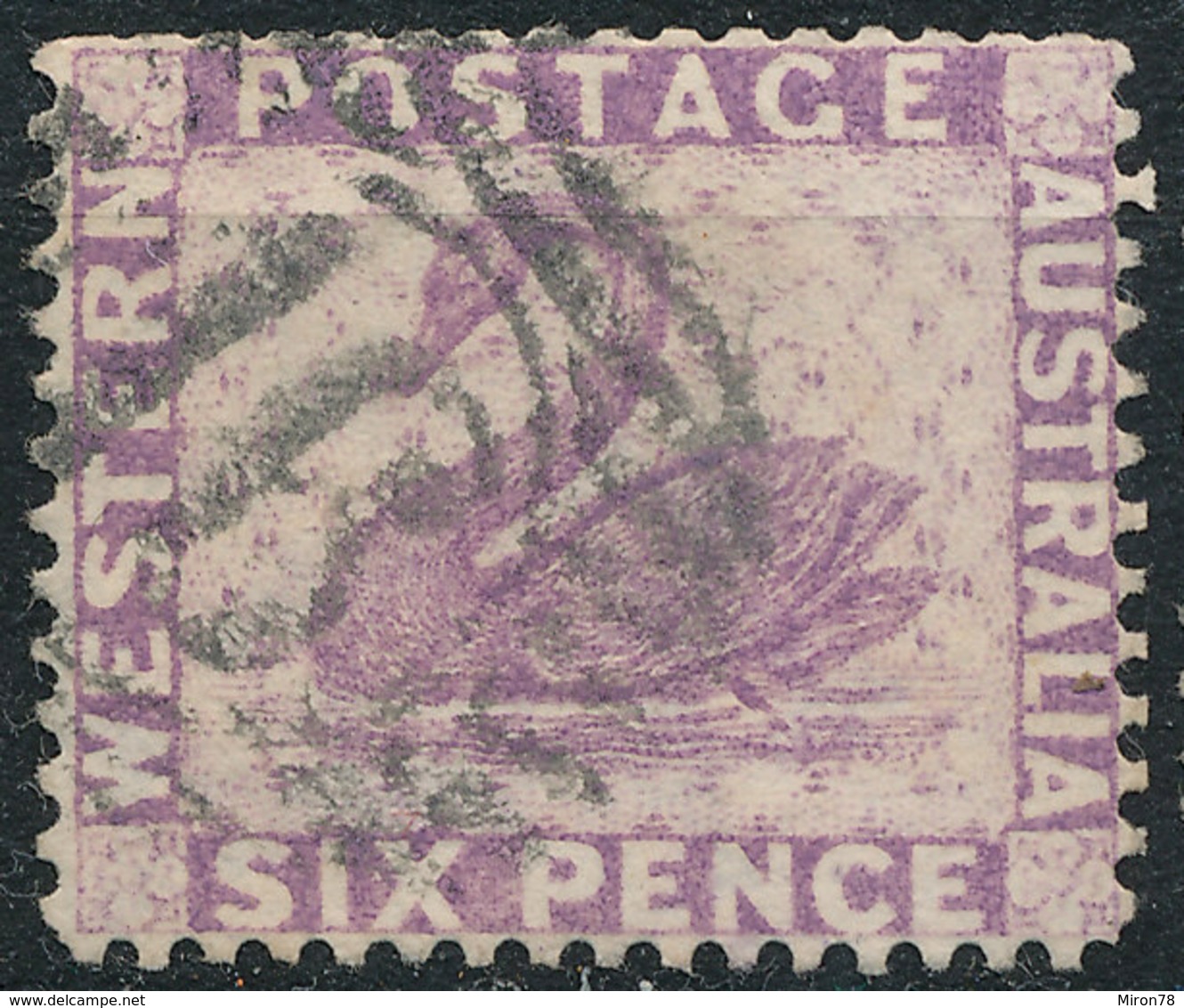 Stamp Australia 6p Used Lot13 - Usados