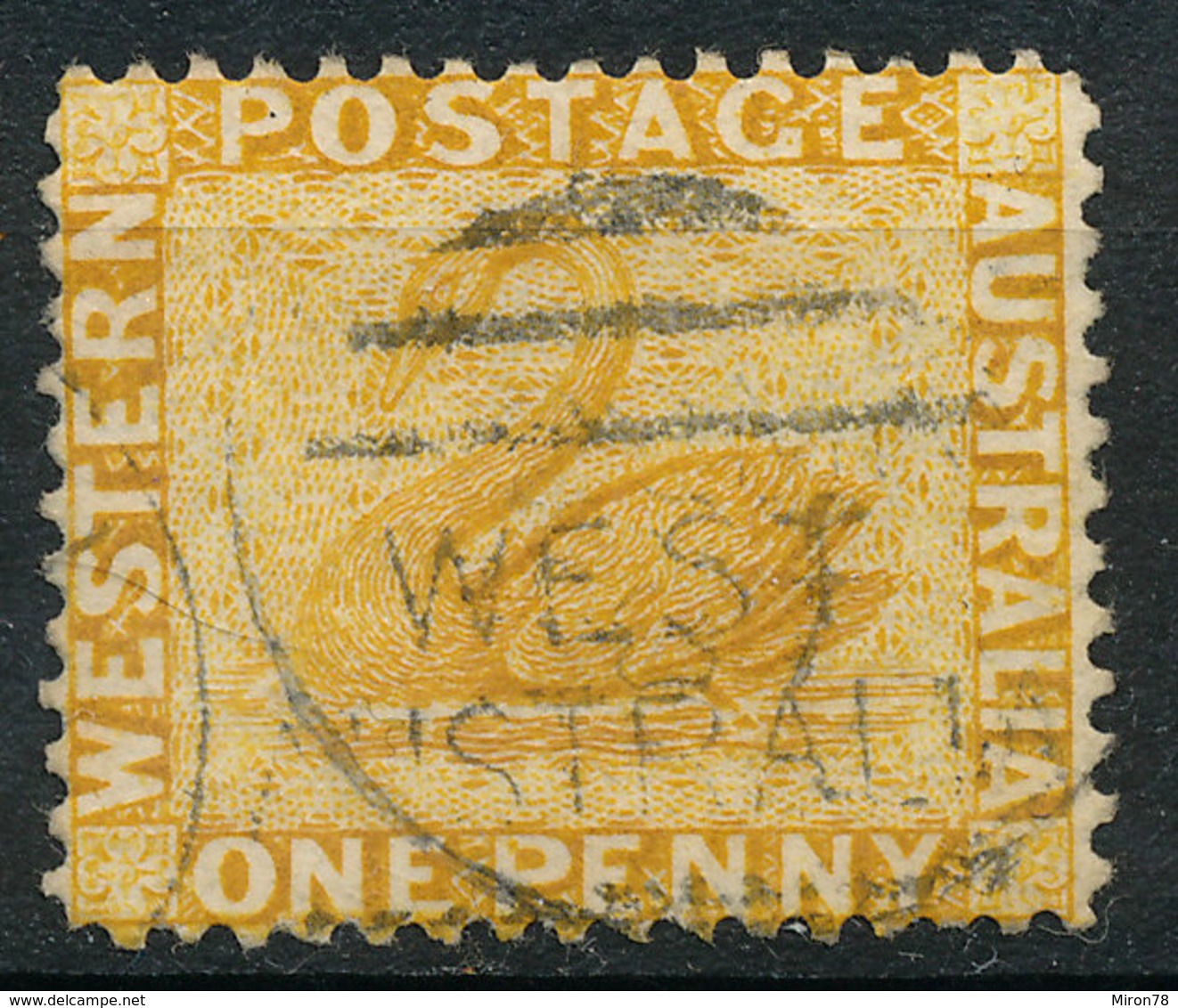 Stamp Australia 1p Used Lot22 - Oblitérés