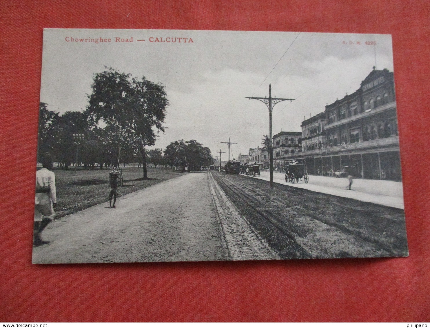 Chowringhee Road Calcutta  India---ref 2938 - India