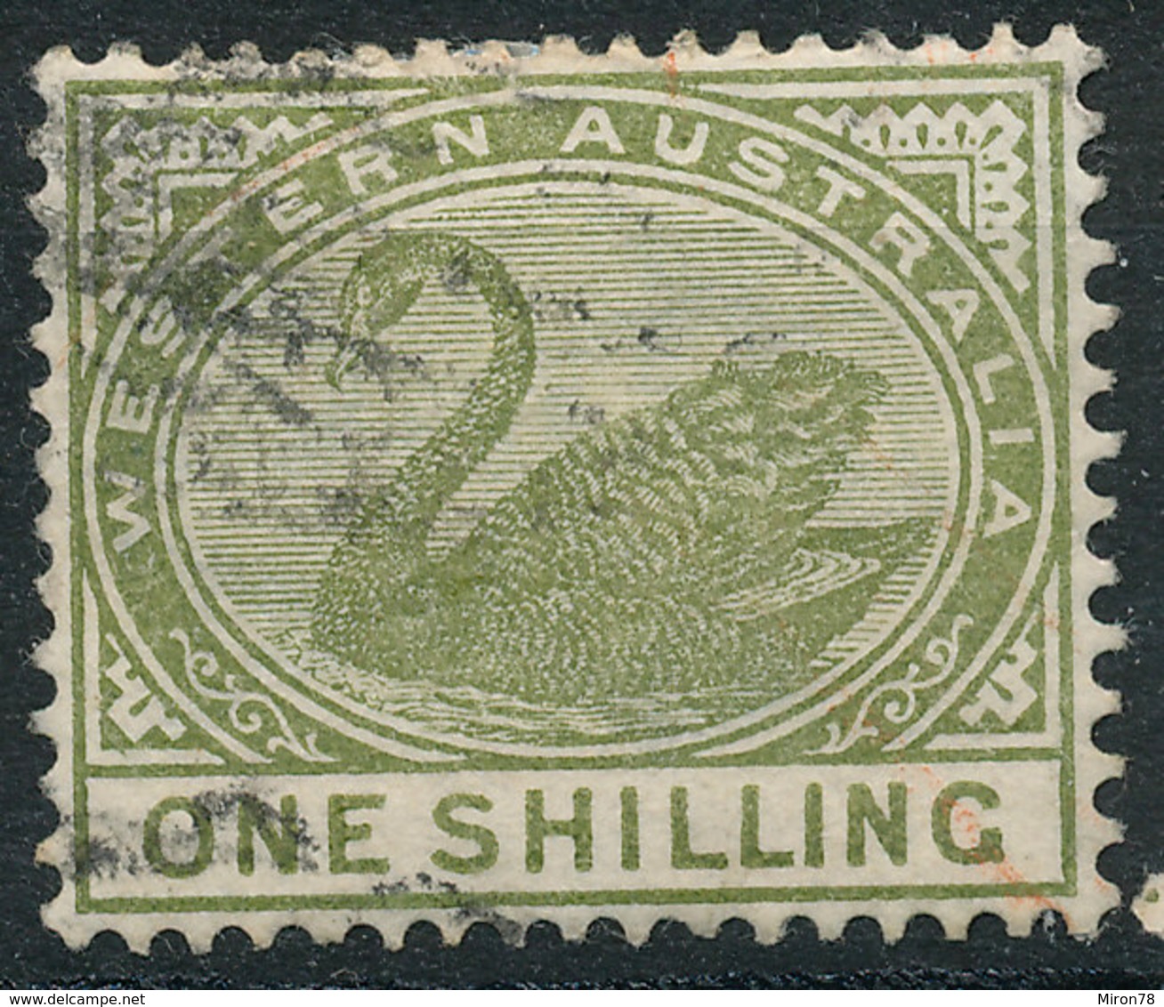 Stamp Australia 1sh Used Lot75 - Gebruikt