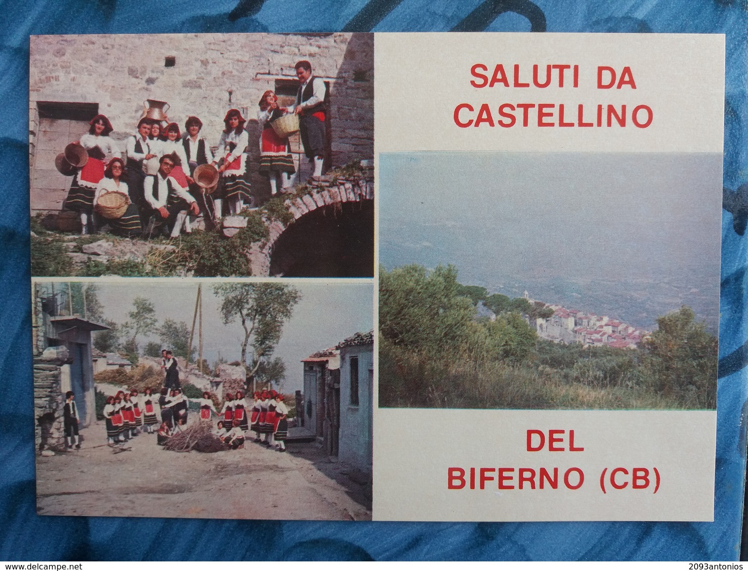 H3211CARTOLINA Di Castellino Del Biferno Campobasso  Non VIAGGIATA - Campobasso