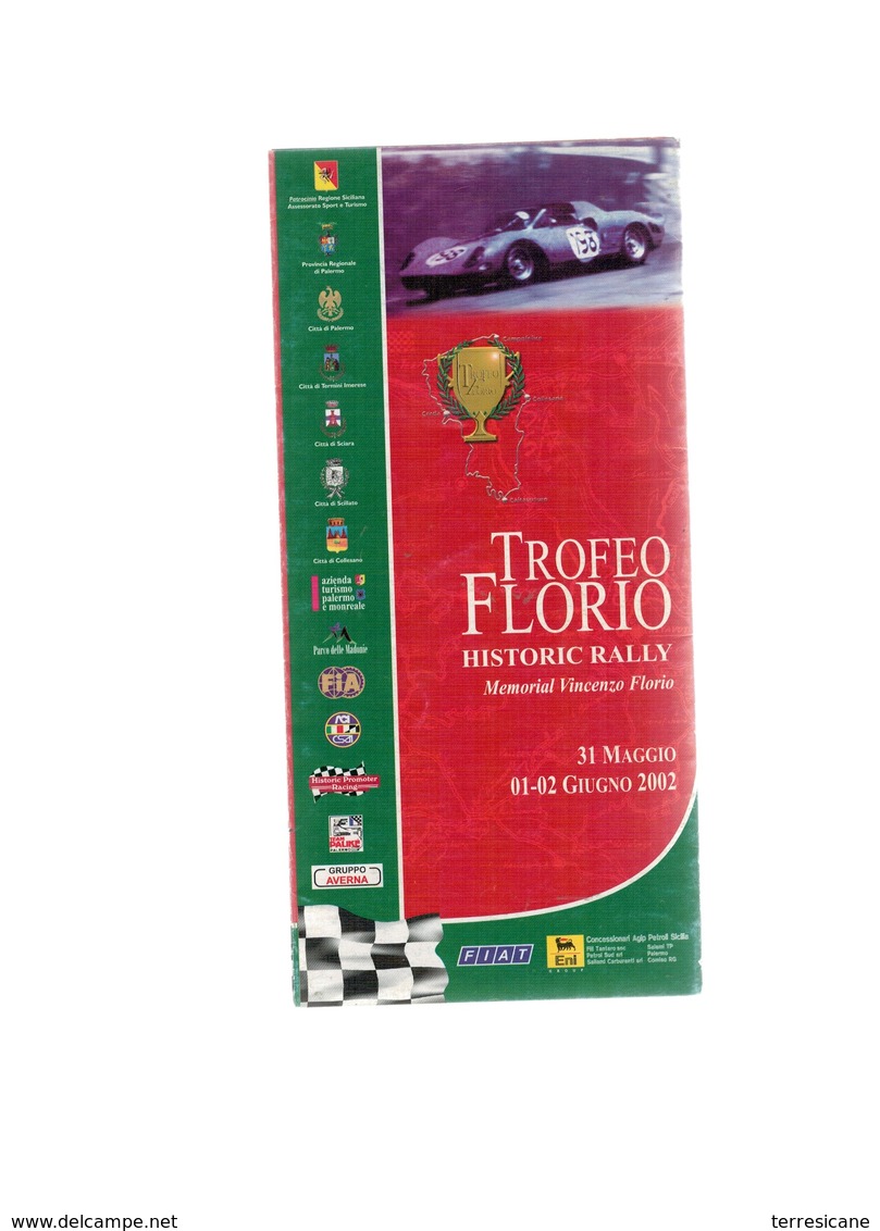 TROFEO FLORIO HYSTORIC RALLY CEFALU' 2002 PROGRAMMA - Programmi