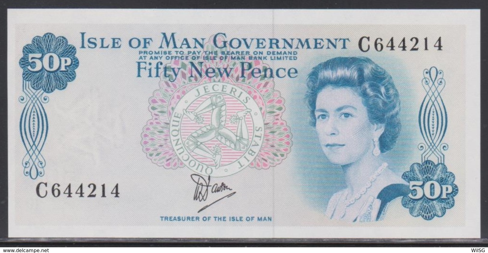 Isle Of Man 50 New Pence (ND 1979) UNC - 50 New-pence