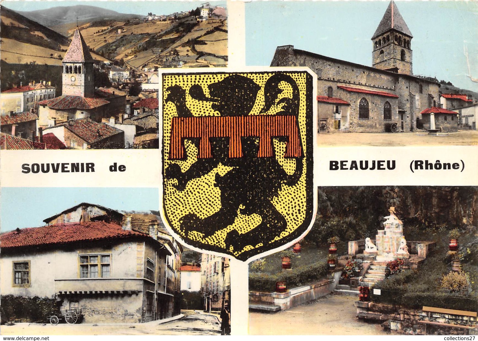 69-BEAUJEU- MULTIVUES - Beaujeu